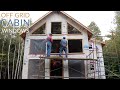 Off Grid CABIN Build | Wall of Wooden Windows