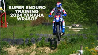 2024 YAMAHA WR450F - SUPER ENDURO TRAINING | 4K