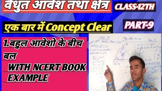 वैधुत आवेश तथा क्षेत्र :- बहुल आवेशो के बीच बल :- अध्यरोपन का सिद्धान्त PBM BY BRIJESH SIR