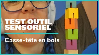 Test Casse-tête en bois à manipuler