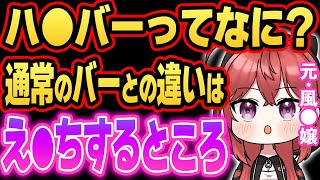 【イラスト動画】え〇ち出来る！？ハ〇バーって何するお店！？