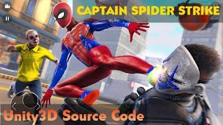 Unity3d Complete Game - CAPTAIN SPIDER STRIKE