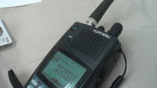 Yupiteru MVT-9000 Communications Receiver PORTABLE HANDHELD RADIO SCANNER