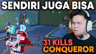 Ditinggal Solo Squad! Yakis Sendiri Ratakan Erangel 31 Kill Di Rank Conqueror | Ultra HD PUBG Mobile