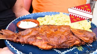 Goldbraun gebackener Karpfen im Bierteig (frittiert) @TopfguckerTV  #topfgucker_kwr #foodblog