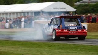 Jean Ragnotti Renault 5Turbo, Goodwood FoS 2015.