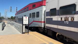 The Northbound Caltrain #507 at Santa Clara Station in Santa Clara California