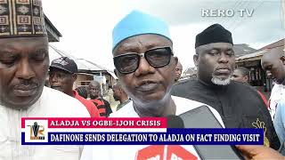 Aladja vs Ogbe-Ijoh crisis :Senator Dafinone sends delegation to Aladja on fact finding visit