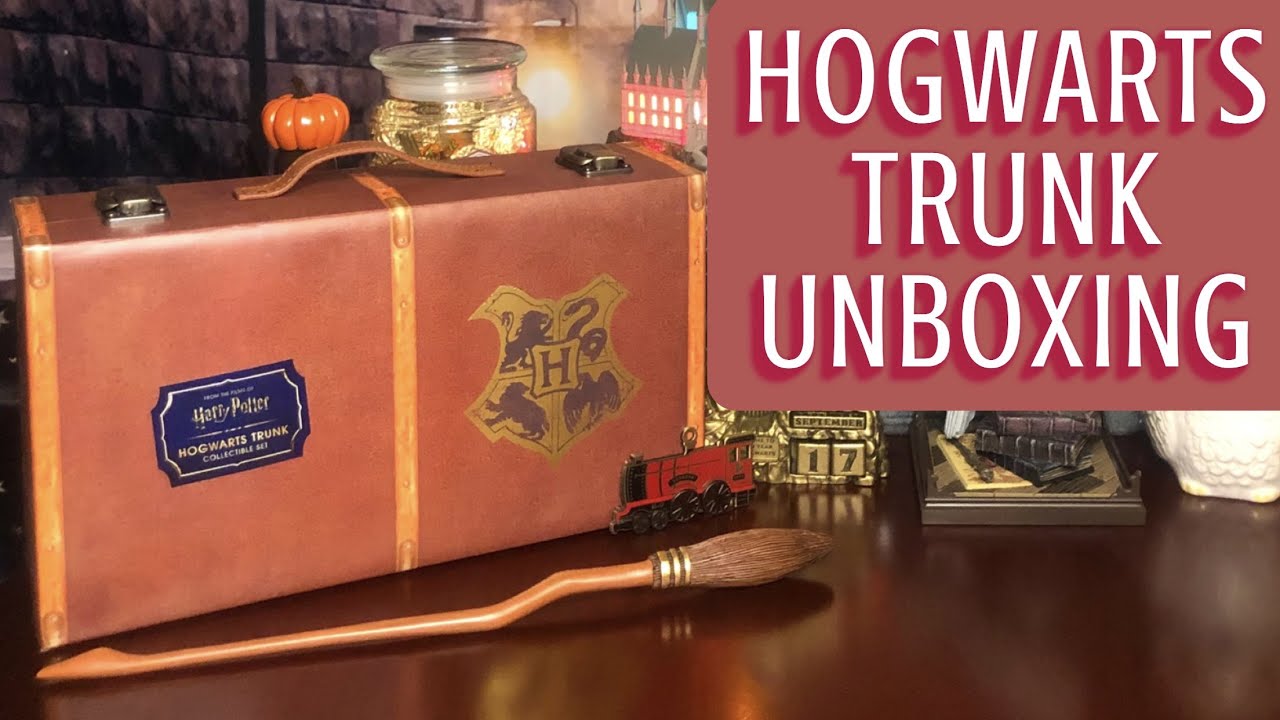 HARRY POTTER || HOGWARTS TRUNK COLLECTIBLE SET || MUSIC & AMBIENCE ...