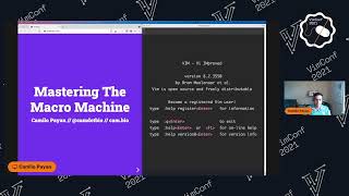 Mastering The Macro Machine - Vimconf.live 2021
