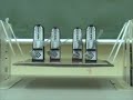 synchronization of four metronomes on a suspension bridge