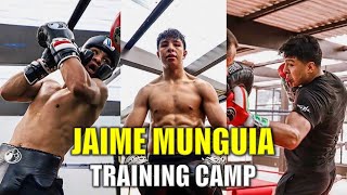 Jaime Munguia Training Camp