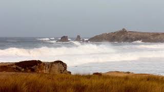 Wellen an der Côte Sauvage, Vagues à la Côte Sauvage