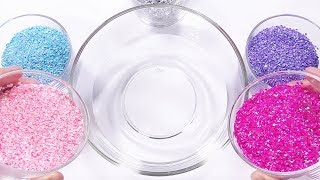 【DIY】ダイヤモンドホログラム入れすぎスライムを作る【slime ASMR】