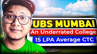 UBS Mumbai with Direct admission 🤔 Honest Review✅ | 15 LPA Average CTC