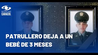 Ellos son los dos policías que murieron durante ataque en Morales, Cauca