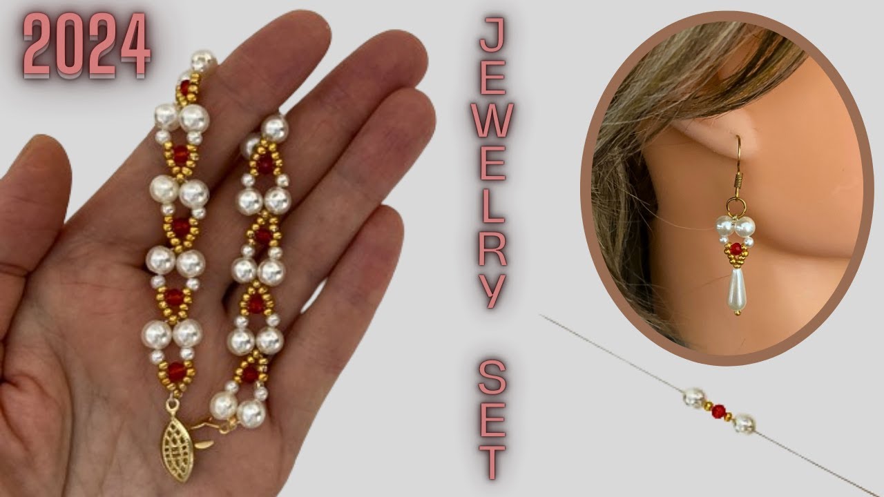 Beaded Jewelry Making. Beaded Bracelet Tutorial. Beaded Earrings ...