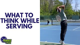 What To Think While Serving: Full Online Tennis Lesson