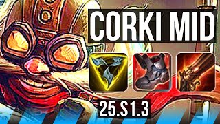 CORKI vs YASUO (MID) | KR Grandmaster | 25.S1.3