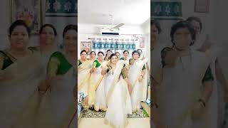 Friends | Girl Gang | Kitty Party | White Saree Theme | South Indian Look | Ladies Fun | Trending