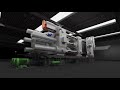 yizumi h series heavy duty die casting machine（3d animation）