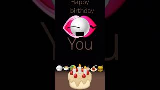 Your brithday #birthday #emojicat #cake #emoji #cat #happybirthday