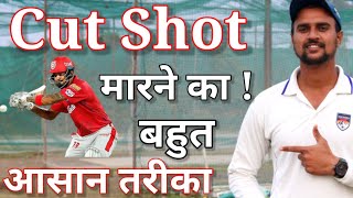 आज आपका Cut Shot Perfect हो जाएगा 💯 How To Play Cut Shot In Cricket With Vishal Batting Tips