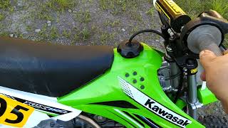 KLX110L＋PE20＋バクダンキット＆ジェットファンネル＋バランサーフライホイール