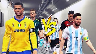 PES 2021 | Juventus (1-4) Argentina | Full Match - Penalty Shootout | Ronaldo vs Messi | Gameplay PC