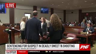 WATCH LIVE: Sentencing continues for suspects convicted in Sweet 16 birthday party shooting