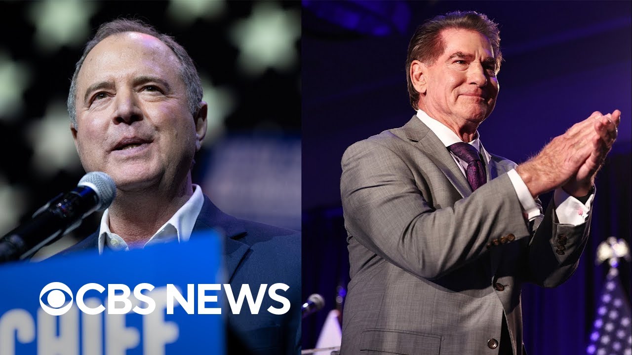 Adam Schiff, Steve Garvey Advance In California Senate Race - YouTube