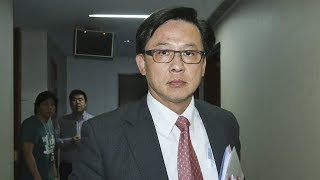 Stabbed HK lawmaker issues statement from hospital