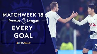 Every Premier League goal from Matchweek 18 (2021-22) | Premier League | NBC Sports