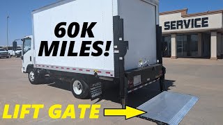 60K MILES!!!! Low Mile 2018 Gas ISUZU For Sale with Lift Gate