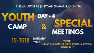 Youth camp special Meetings  || The Church at Jehovah Shammah || 16-01-2025