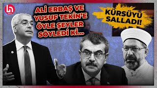 Ali Erbaş ve Yusuf Tekin'in uykuları kaçacak! DP'li Salih Uzun'dan gündemi sarsacak konuşma!