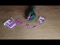 lavish glossy purple press on nails asmr watermelon chewing gum sounds