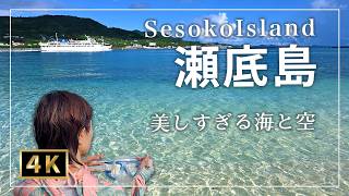 【瀬底島】車で行ける沖縄の離島。のんびり海を眺める週末🌺｜沖縄県本部町