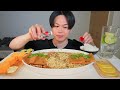 asmr donbei kitsune deep fried tofu udon and tamagoyaki eating sounds mukbang