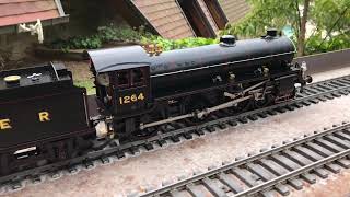 Accucraft/Aster Live Steam Locomotive Thompson B1. Behind the cab view.  Costa Brava.  Spain