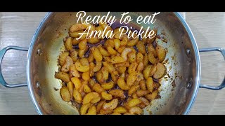 Ready to eat Amla Pickle/झटपट आँवला अचार