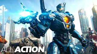 Jaegers vs. Mega-Monster | Pacific Rim: Uprising | All Action