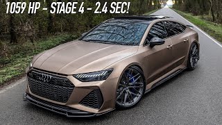 1059HP 2023 AUDI RS7 SPORTBACK POWERDIVISION STAGE4 2.4SEC - THE ULTIMATE MISSILE - In Detail