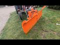 i create a snow plow for my tractor