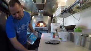 Pizza Food Truck Business. How to make dough. Part 1.