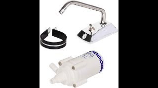 Tutorial How To Repair The Water Pump TMC Galley Pump and Faucet Set 6.6lpm.