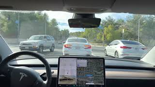 Model 3 - Beta FSD 10.10.2 - Test Loop 1 - 2021.44.30.21 - 19 Feb 2022