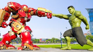 Transformers: The Last Knight - Hulk vs Iron Man Final Fight | Paramount Picture