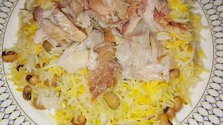 Lobyalı plov  duzlu balıqlı plov (cənub mətbəxti)