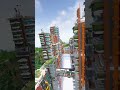 minecraft mega sci fi base timelapse building minecraft